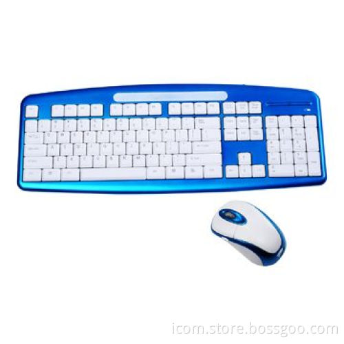 USB Wireless Keyboard and Mouse, 2.4GHz Radio Frequency